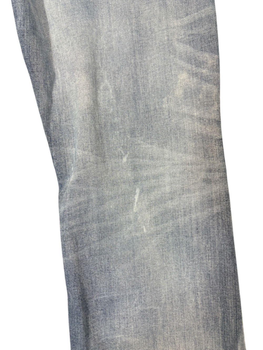 Rock Revival Jeans Sz36 Bootcut Distressed Fleur De Lis Embroidered Thick Stitch - Picture 5 of 16